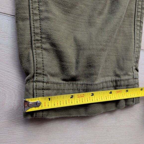 REI Co-op Trailsmith Jogger Pants Mens 32x31 Olive Green Hiking Double Knee - Picture 11 of 12